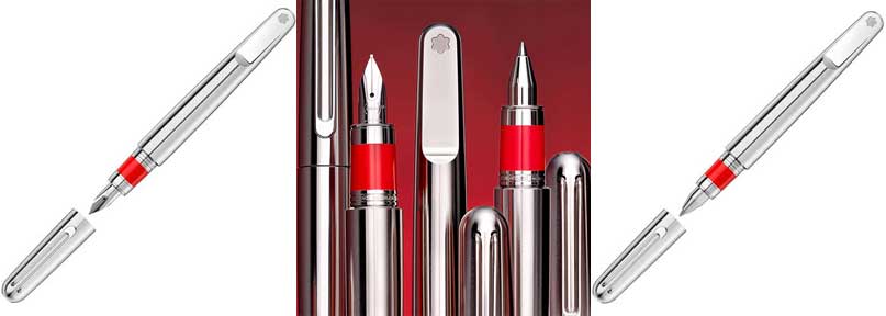 Montblanc x Marc Newson (RED) Rollerball and Fountain Collection