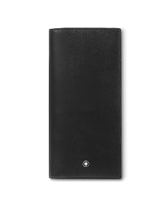Meisterstück Black Leather Long Wallet 14CC