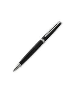 The Waterman, Hemisphere Black Lacquer & Chrome Trim, Ballpoint Pen with a Medium line width nib and cartridge.