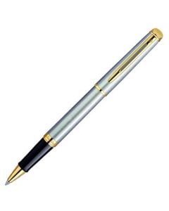 Waterman, Hemisphere,  Stainless Steel with Gold Trim, Rollerball, Fine nib & Gift Box.