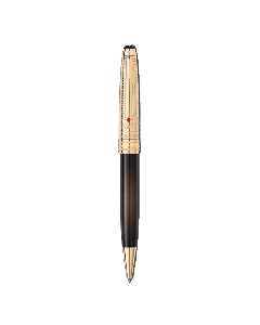 Montblanc's Meisterstück Doué Around the World in 80 Days Ballpoint Pen can be clip engraved free of charge. 