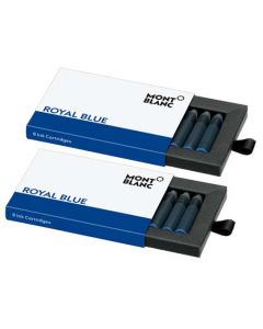 These are the Montblanc Royal Blue Ink Cartridges. You will receive 2 x 8 ink cartridges.