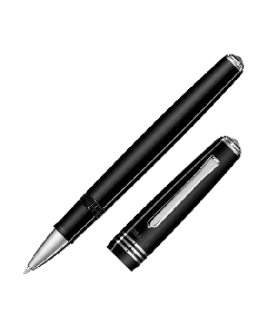 This TIBALDI Bononia Rich Black Resin Palladium Rollerball Pen will come in a branded gift box that can be engraved with a plaque if you want to add personalisation. 