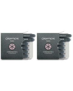 These are the Caran d'Ache Ultraviolet Chromatics Ink Cartridges (12). 