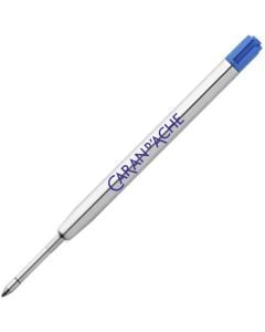 This is the Caran d'Ache Blue 849 Rollerball Pen Refill (M). 