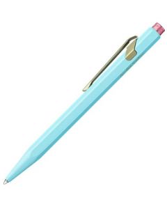 This is the Caran d'Ache 849 Limited Edition Bluish Pale 'Claim Your Style' Ballpoint Pen. 