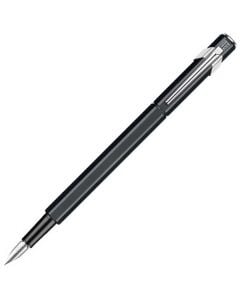 This is the Caran d'Ache 849 Metal Black Fountain Pen.