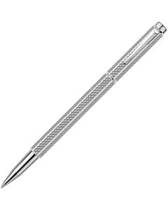 This is the Caran d'Ache Ecridor Cubrik Palladium-Coated Rollerball Pen. 