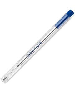 This is the Caran d'Ache Blue Goliath Ballpoint Pen Refill (M).
