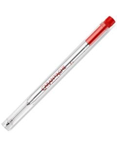 This is the Caran d'Ache Red Goliath Ballpoint Pen Refill (F). 