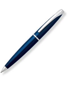 Cross ATX Translucent Blue Lacquer Ballpopint Pen.