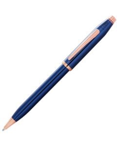 This is the Cross Century II Blue Translucent Lacquer Ballpoint Pen.