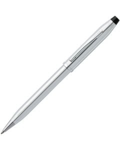 Cross Century II Lustrous Chrome Ballpoint Pen with Lustrous Chrome appointments.