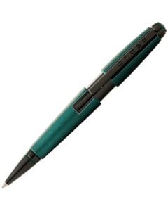This is the Cross Edge Matte Green Lacquer Rollerball Pen.
