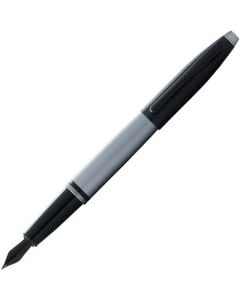 This is the Cross Calais Matte Gray & Black Lacquer Fountain Pen.