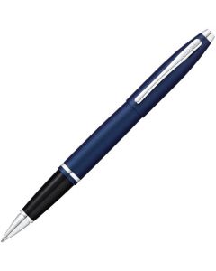 This Calais Midnight Blue Lacquer Rollerball Pen was designed by Cross. 