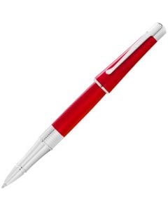 This is the Cross Beverly Red Translucent Lacquer Rollerball Pen.