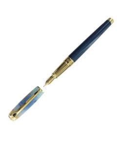 This is the S.T. Dupont Paris Monet Line D Fountain Pen. 