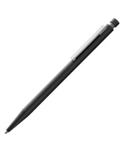 Matt black ballpoint pen made from stainless steel.