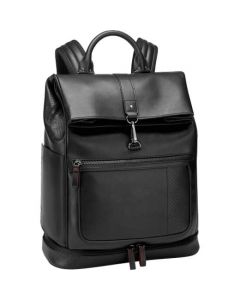 This Montblanc backpack is made from 100% cow leather.