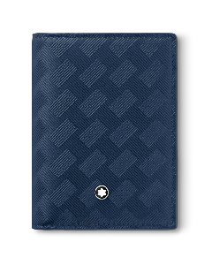 Montblanc's Extreme 3.0 4CC Card Holder in Ink Blue