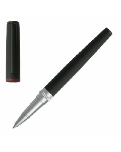 Gear Matte Black Rollerball Pen