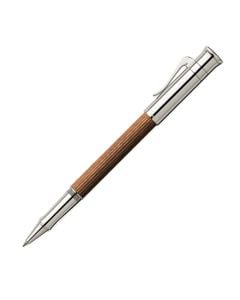 Classic Pernambuco Wood/Platinum-plated Rollerball Pen by Graf von Faber-Castell 
