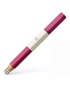 These are the Graf von Faber-Castell Electric Pink Guilloche Pencils Pack of 3.