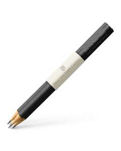 The Graf von Faber-Castell Graphite Guilloche Pencils Pack of 3 