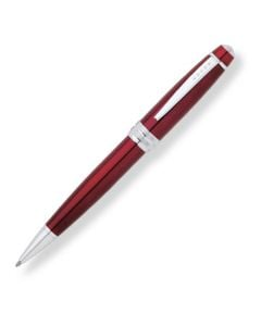 Cross Bailey rollerball pen, in red lacquer.