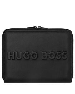 This Black Label A5 Conference Folder is designed by Hugo Boss. 