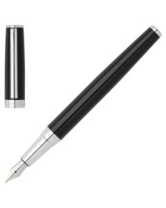 This Gear Icon Black Fountain Pen is designed by Hugo Boss. 