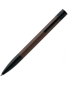 This Brushed Khaki Explore Ballpoint Pen has been designed by Hugo Boss.