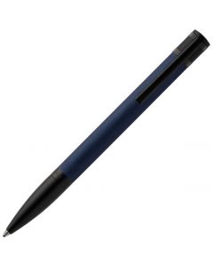 This Brushed Navy Explore Ballpoint Pen has been designed by Hugo Boss.