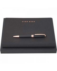 This organiser and pen set has been made by hugo boss.