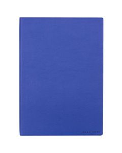 This Essential Storyline Blue Lined A5 Notebook is designed by Hugo Boss. 