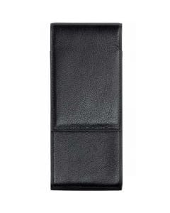 This black leather pen case is part of the Lamy collection.