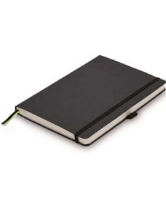 The LAMY Black Softcover Ruled Notebook A6