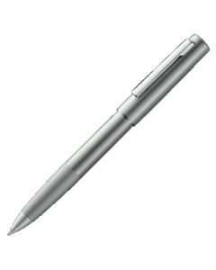 The LAMY Olive silver rollerball pen in the Aion collection has a smooth grip section for optimal writing comfort.