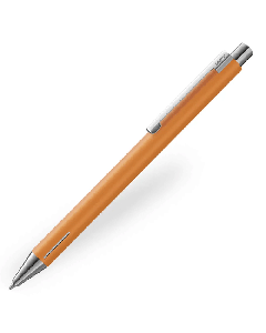 LAMY's Econ Apricot Ballpoint Pen Special Edition with chrome fittings. 