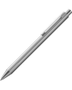 This is the LAMY Matt Stainless Steel Econ Ballpoint Pen. 