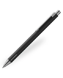 This Econ Ballpoint Pen Matte Black Special Edition is by LAMY and has polished chrome trims. 