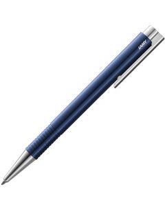 This is the LAMY Glossy Night Blue Logo M+ Special Edition Ballpoint Pen.