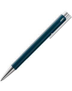 This is the LAMY Glossy Petrol Blue Logo M+ Special Edition Ballpoint Pen. 