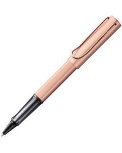 This is the LAMY Lx Rose Gold Rollerball Pen. 
