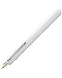This is the LAMY Pianowhite Dialog 3 Shiny Lacquer Fountain Pen.