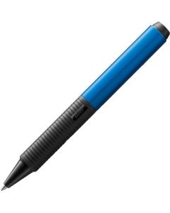 LAMY Screen ballpoint pen with stylus and an ocean blue, anodised body.