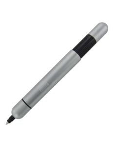 LAMY Pico matt chrome ballpoint pen, with silver-coloured logo.