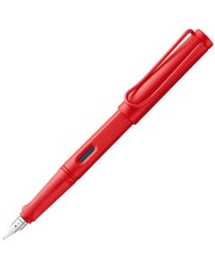 Strawberry Red Special Edition Safari Fountain Pen designed by LAMY.