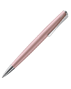 This Studio Rose Matte Ballpoint Pen Special Edition by LAMY has a metallic shimmer and chrome trims. 